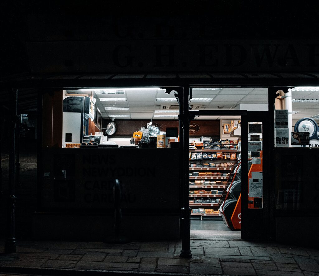 réglementation d'une épicerie de nuit